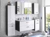 Unterschrank >Brooklyn< in Grau aus MDF - 38x72x31cm (BxHxT) Bild 4