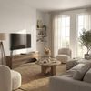 moebel17 Lowboard moebel17 TV Lowboard 150 cm Travertin-Optik Stein Beige (Einzelmöbel, 1 St, Besteht aus 1 TV Lowboard), Pflegeleichte Oberfläche, Granitoptik Bild 4