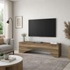 moebel17 Lowboard moebel17 TV Lowboard 150 cm Travertin-Optik Stein Beige (Einzelmöbel, 1 St, Besteht aus 1 TV Lowboard), Pflegeleichte Oberfläche, Granitoptik Bild 3