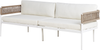 Lounge Set SERLA Metall Weiß Bild 5
