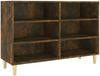 Sideboard Räuchereiche 103,5 x 35 x 70 cm Holzwerkstoff [813182] Bild 2