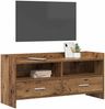 vidaXL TV-Schränk 100 x 33 x 47 cm Altholz Holzwerkstoff 8011161 Bild 2