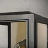 KONSTSMIDE 7348-758 Aussenwandleuchte Carpi klein E27 messing schwarz IP44 Bild 3