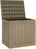 vidaXL Gartenbox Grau 55,5x43x53 cm Polypropylen 364163 Bild 4