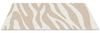 MuchoWow Fußmatte Zebramuster - Beige - Weiß - Tiermuster, Rechteckig, innen Schmutzfangmatte, Tür, Schmutzfänger Flur, Teppich 60x40 cm Bild 2