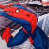 MTOnlinehandel Bettwäsche Spiderman Marvel 135x200 + 80x80 cm, 100 % Baumwolle, Renforcé, 2 teilig, Jungen Kinderbettwäsche mit Reißverschluss Bild 3