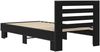 vidaXL Bettgestell mit Kopfteil Schwarze Eiche 80x200 cm 8009105 Bild 5