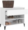 vidaXL Schuhregal Weiß 70x36x60 cm Holzwerkstoff 819764 Bild 4