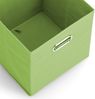 Kleine Aufbewahrungsbox mit Griff, Vlies - Grün Bild 2