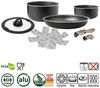 BRUNNER Topf-Set BRUNNER Camping Topfset PIRATE Vacublock Leicht, Stapelbar, Alu, (7-tlg) Bild 2