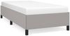 Bettgestell Hellgrau 90x190 cm Stoff [347026] Bild 2
