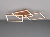 Große LED Deckenleuchte TRAIL Coffee schwenkbare Module, Breite 74cm Bild 4