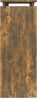 vidaXL Konsolentisch Räuchereiche 80x30x80 cm Holzwerkstoff 815216 Bild 4