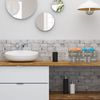 Relaxdays Aufbewahrungskorb Flechtoptik 4er Set Bild 3