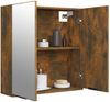 vidaXL Bad-Spiegelschrank Räuchereiche 64x20x67 cm 817066 Bild 5