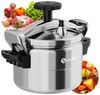 Scheffler Schnellkochtopf Dampfkochtopf Induktion, für alle Herdarten geeignet, Aluminium (3L/7L/11L/11L/15L, schnellkochtopf), Induktion Bild 2