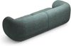 Micadoni Sofa Kate 4-Sitzer Strukturierter Stoff Blau Melange Bild 3