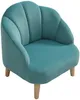 Vente-unique - COBACA Sessel SamtStoff Puderrosa - B 47 cm x H 53 cm x L 50 cm Bild 4