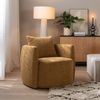 Bronx71 Sessel Ruby Chenille ockergelb/cognac Bild 3