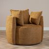Bronx71 Sessel Ruby Chenille ockergelb/cognac Bild 2