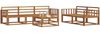 vidaXL Outdoor-Sofagarnitur 6 pcs Natur Massivholz Akazie 3367187 Bild 3