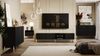 AX LIVING Benvie TV Lowboard schwarz 175 cm Sideboard Lamellenfronten Bild 3