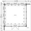 Fjordholz Gartenlounge Modell Mila 70 Lichtgrau Bild 2