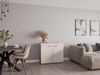 AX LIVING Schmal Kommode Spacoro 2T – Eleganz für Ihr Zuhause, Beige Bild 3