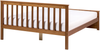 Bett mit Lattenrost Kiefernholz OLENDON 140x200 cm Braun Bild 5