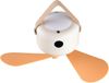 Reality Leuchten LED Deckenleuchte RENA mit Ventilator, Akku-Hängeventilator mit Licht Ø 27cm Höhe 9cm, Dimmfunktion, USB-Ladefunktion, Ventilatorfunktion, getrennt schaltbar, mehrere Helligkeitsstufen, LED fest integriert, Kaltweiß, LED dimmbar, USB-L... Bild 3