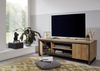 TV Board 150cm 'Taipeh' Wildeiche & Metall gebürstet Bild 2