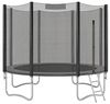 SONGMICS Trampolin 305 cm, Gartentrampolin für Kinder mit Sicherheitsnetz, Randabdeckung, Leiter, schwarz Bild 2