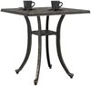 vidaXL Gartentisch Bronzen 53x53x53 cm Aluminiumguss 4002819 Bild 4
