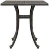 vidaXL Gartentisch Bronzen 53x53x53 cm Aluminiumguss 4002819 Bild 5