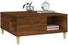 vidaXL Couchtisch Braun Eichen-Optik 80x80x36,5 cm Holzwerkstoff 821099 Bild 4