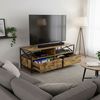 Relaxdays TV Lowboard mit Schubladen Bild 3
