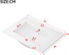 Flieks LED Waschtisch 76.5×46×45 cm, wandhängender Badezimmerschrank, 1 Schublade, offenes Ablagefach, integriertes Keramikwaschbecken, weiß Bild 5