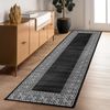 Carpettex Designteppich Mäander-Design, Rechteckig, Höhe: 12 mm, Modern Kurzflor Teppich Wohnzimmer Mäander Design verschidene größen Bild 3