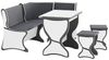 Rodnik Eckbankgruppe ARGENTINIEN, (Set, 4-tlg, Eckbankgruppe : Truhenbank, Esstisch aufklappbar, 2xHocker), mit 3D-Dekorelementen Bild 2