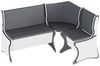 Rodnik Eckbankgruppe ARGENTINIEN, (Set, 4-tlg, Eckbankgruppe : Truhenbank, Esstisch aufklappbar, 2xHocker), mit 3D-Dekorelementen Bild 4