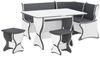 Rodnik Eckbankgruppe ARGENTINIEN, (Set, 4-tlg, Eckbankgruppe : Truhenbank, Esstisch aufklappbar, 2xHocker), mit 3D-Dekorelementen Bild 3