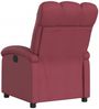 vidaXL Relaxsessel Elektrisch Weinrot Stoff 3204071 Bild 5