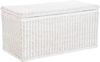 Krines Home Wäschetruhe Rattantruhe Groß Deckel Natur Rattan Truhe Aufbewahrung XL 100x50x50, Große Truhe mit viel Stauraum Bild 1