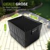 Juskys Gartenmöbel Abdeckplane CoverSafe Pro 120x90x75 cm - winterfest & wasserdicht - Schutzhülle für Gartentisch, UV-Schutz, Abdeckhaube Gartentisch Bild 5
