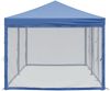 vidaXL Partyzelt Faltbar mit Seitenwänden Blau 3x6 m 93549 Bild 4
