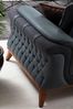 Sitzgruppe/Sofa Set - Wohnzimmergarnitur "Mayflower" 3+3+1+1-Türkis/Braun Bild 4