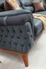 Sitzgruppe/Sofa Set - Wohnzimmergarnitur "Mayflower" 3+3+1+1-Türkis/Braun Bild 5