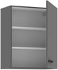 Küche NESSA Hängeschrank 60 cm Anthrazit Küchenzeile Küchenblock Einbauküche Bild 2