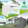 COBIZI Pavillon 3x3 Wasserdicht Stabil Winterfest Faltpavillon Garden Partyzelt Bild 5
