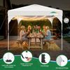 COBIZI Pavillon 3x3 Wasserdicht Stabil Winterfest Faltpavillon Garden Partyzelt Bild 4